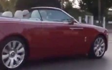 Koning Mohammed VI net voor ftour met Rolls-Royce in Rabat gespot (video)