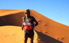 Marokkaanse atleet Mohamad Ahansal neemt deel aan moeilijkste marathon ter wereld