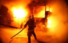 Bus op weg naar Marokko vliegt in brand in Nice