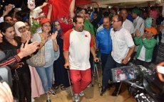 Marokkaanse Paralympische atleten keren als helden terug (video)