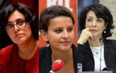 Drie Marokkaanse vrouwen bij machtigste Arabische vrouwen