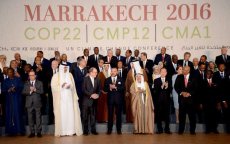 Koning Mohammed VI op « familiefoto » met staatshoofden