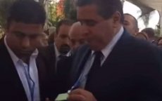 Minister en miljardair Aziz Akhannouch mag COP22 niet binnen (video)