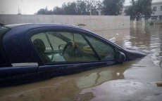 Veel overlast door stortregens in Tanger en Tetouan (video)