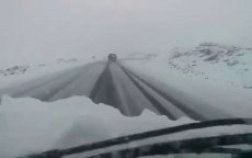 Sneeuw in Al Hoceima (video)