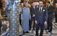 Koning Mohammed VI loopt onverwachts riad binnen, personeel vertelt (video)