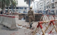 Oorlogscènes in Casablanca (foto's)