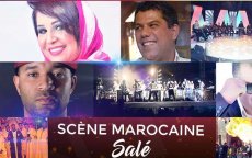 Marokkaanse zangers die op het Mawazine festival zullen zingen