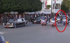 Man probeert auto Koning Mohammed VI te stoppen (video)