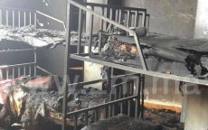 Drie leerlingen omgekomen bij brand in Marokkaanse school (foto's)