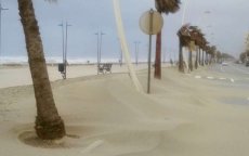 Martil onder zand bedolven (foto's)