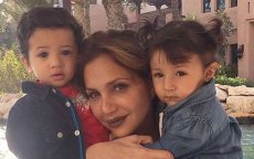 Prachtige foto van Lalla Soukaina en haar tweeling