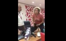 Hysterische vrouw houdt tirade tegen personeel Royal Air Maroc (video)