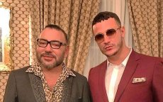Foto: Koning Mohammed VI en DJ Snake