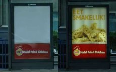 Reclame restaurantketen verschijnt pas na zonsondergang tijdens Ramadan