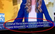 Franse zender blundert: « President van het koninkrijk Marokko »