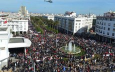 Duizenden mensen op straat in Rabat om protesten Rif te steunen