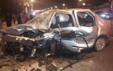 Drie doden bij dramatisch verkeersongeval nabij Rabat (foto's)