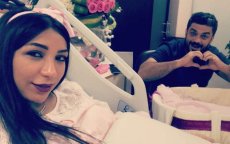 Dounia Batma van meisje bevallen (foto's)