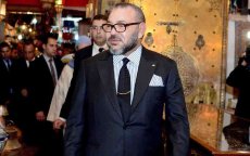 Koning Mohammed VI in Tetouan aangekomen