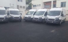 Medicijnen en ambulances voor Al Hoceima (foto's)