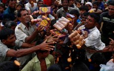 Noodhulp Marokko aan Rohingyas in Bangladesh aangekomen (video)