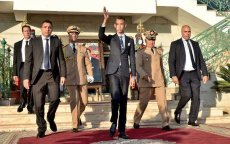 Kroonprins Moulay Hassan in Tetouan (video)