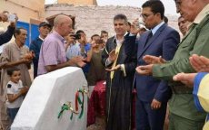 Overheidsvertegenwoordigers bespot na inhuldiging twee kraantjes Sidi Ifni (foto)