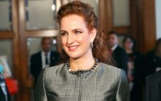 Lalla Salma met kinderen in Marrakech gespot