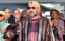 Onbekende stuurt SMS naar Koning Mohammed VI