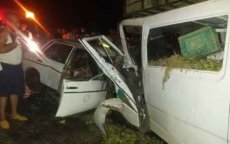 Twee doden en vijf gewonden bij zwaar ongeval in Sidi Allal Bahraoui