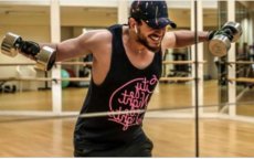 Saad Lamjarred traint hard in Parijs
