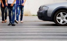 Marokko: boete van 25 dirham voor wie niet op zebrapad oversteekt