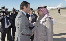 Koning Bahrein in Marokko aangekomen