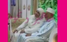 Oud Marokkaans koppel trouwt, beelden gaan viraal (video)
