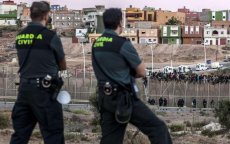Minder migranten Sebta binnengekomen in 2017