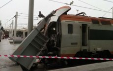 Zwaar treinongeval in Casablanca (foto's)