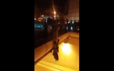 Tanger: man wil zelfmoord plegen, getuigen grijpen in (video)