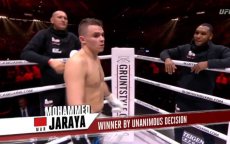 Mohammed Jaraya wint gevecht tegen Miles Simson (foto's)