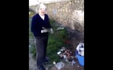 Bejaarde Franse vrouw onderhoudt begraafplaats in Khemisset (video)