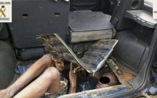 Migranten onder autostoel gevonden bij grens Melilla
