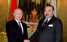 Koning Mohammed VI schrijft naar Vladimir Poetin