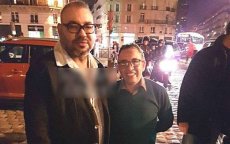 Koning Mohammed VI opnieuw in regio Parijs gefotografeerd