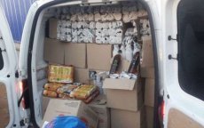 Marokkaanse gendarmerie onderschept 1700 flessen alcohol bij grens Melilla
