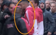 Hakim Ziyech aangevallen door supporters Ajax (video)