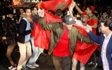 Nederland: WK-wedstrijden Marokko op groot scherm in Osdorp