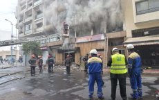 Dode en gewonden bij brand in winkel in Casablanca