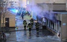 Moskee in zweden verwoest door opzettelijke brand