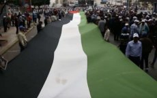 Grote mars voor Palestina in Casablanca (video)