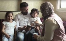 Emotionele weerzien kleine Ghazal en haar familie (video)